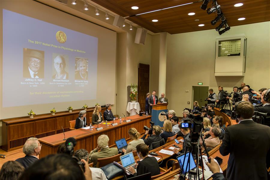 US biology trio share Nobel Prize