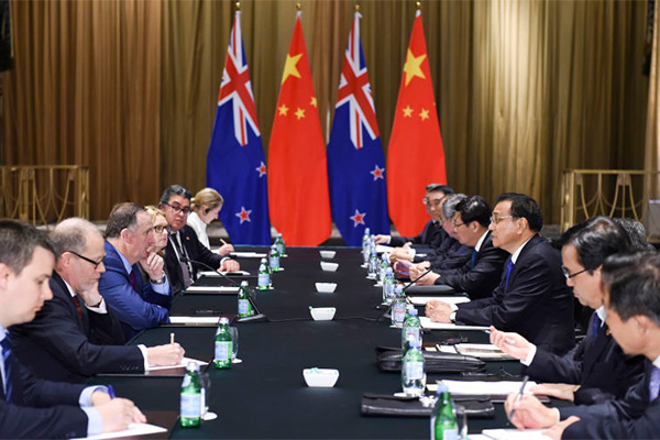 China to promote pragmatic cooperation with New Zealand